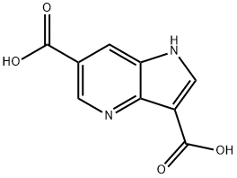 4-Azaindole-3,6-dicarboxylic acid Structure