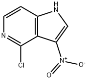 4-Chloro-3-nitro-5-azaindole Structure