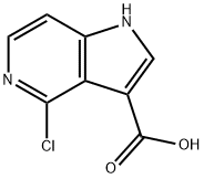 4-Chloro-5-azaindole-3-carboxylic acid Structure
