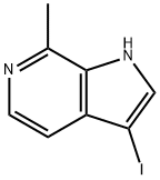 3-Iodo-7-Methyl-6-azaindole Structure