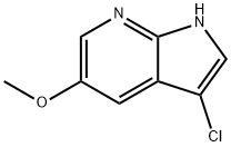 3-Chloro-5-Methoxy-7-azaindole Structure