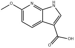 6-Methoxy-7-azaindole-3-carboxylic acid Structure