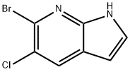 6-BroMo-5-chloro-7-azaindole Structure