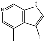 3-Iodo-4-Methyl-6-azaindole Structure