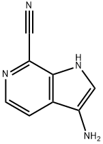 3-AMino-7-cyano-6-azaindole Structure