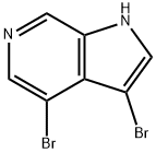 3,4-DibroMo-6-azaindole Structure