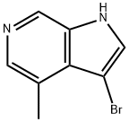 3-BroMo-4-Methyl-6-azaindole Structure