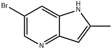 6-BroMo-2-Methyl-4-azaindole 구조식 이미지