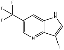 3-Iodo-6-trifluoroMethyl-4-azaindole Structure