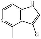 3-Chloro-4-Methyl-5-azaindole Structure