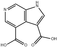 6-Azaindole-3,4-dicarboxylic acid Structure