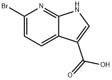 6-BroMo-7-azaindole-3-carboxylic acid Structure