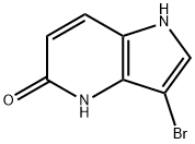 3-BroMo-5-hydroxy-4-azaindole Structure