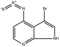 4-Azido-3-broMo-7-azaindole Structure