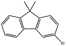 3-브로 모-9, 9-dimethylfluorene 구조식 이미지