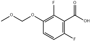 2,6-difluoro-3-(MethoxyMethoxy)benzoic acid 구조식 이미지