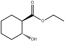 (1R,2R)-Ethyl 2-hydroxycyclohexanecarboxylate Structure