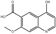 4-hydroxy-7-Methoxyquinoline-6-carboxylic acid Structure