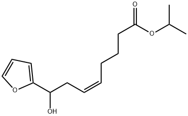 8-(2-furanyl)-8-hydroxy-(5Z) -Octenoic acid-1-Methylethyl ester Structure