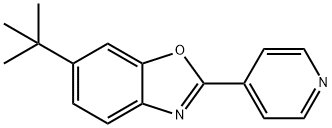 6-(tert-Butyl)-2-(pyridin-4-yl)benzo[d]oxazole Structure