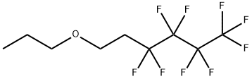 Perfluorobutyl ethyl propyl ether 구조식 이미지