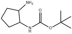 tert-Butyl (2-aMinocyclopentyl)carbaMate Structure