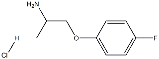 1-(4-플루오로페녹시)-2-프로판아민HCl 구조식 이미지