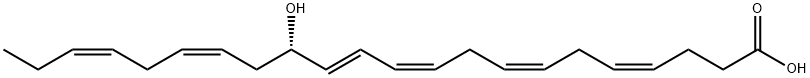 14(S)-Hydroxy Docosahexaenoic Acid Structure