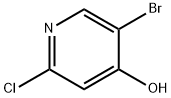 5-BroMo-2-클로로-4-히드록시피리딘 구조식 이미지