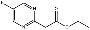 Ethyl 2-(5-fluoropyriMidin-2-yl)acetate Structure