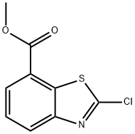 Methyl 2-chloro-1,3-benzothiazole-7-carboxylate Structure