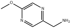 C-(5-메톡시-피라진-2-일)-메틸라민 구조식 이미지