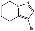 3-BroMo-4,5,6,7-테트라히드로피라졸로[1,5-a]피리딘 구조식 이미지