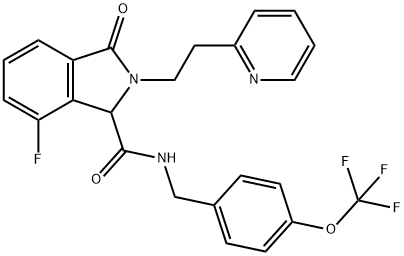 SodiuM Channel inhibitor 1 Structure