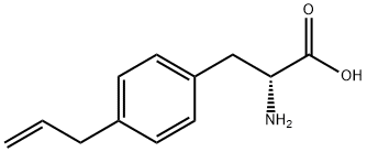 (R)-3-(4-ALLYLPHENYL)-2-AMINOPROPANOIC ACID 구조식 이미지