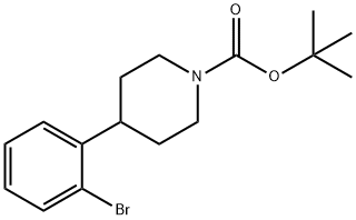 N-Boc-4-(2-broMophenyl)piperidine Structure