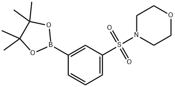 Пинаколовый эфир 3- (морфолиносульфонил) фенилбороновой кислоты структурированное изображение