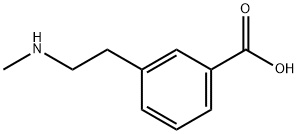 3-(2-(MethylaMino)ethyl)benzoic acid Structure