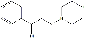 1-piperazinepropanamine, a-phenyl- 구조식 이미지