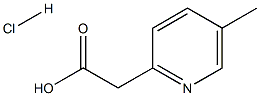 2-(5-Methylpyridin-2-yl)acetic acid hydrochloride Structure