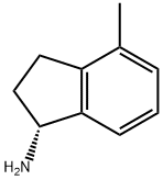 (1R)-4-Methyl-2,3-dihydro-1H-inden-1-aMine Structure
