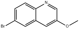 6-BroMo-3-Methoxyquinoline 구조식 이미지