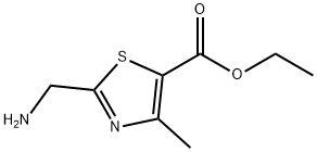 ethyl 2-(aminomethyl)-4-methylthiazole-5-carboxylate Structure