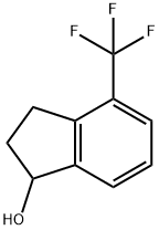 4-(트리플루오로메틸)-2,3-디히드로-1H-인덴-1-올 구조식 이미지