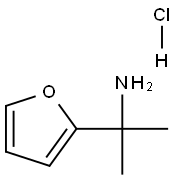 a,a-diMethyl-2-FuranMethanaMine hydrochloride Structure