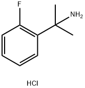 2-(2-Fluorophenyl)propan-2-aMine, HCl Structure