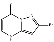 2-BroMopyrazolo[1,5-a]pyriMidin-7(4H)-one 구조식 이미지