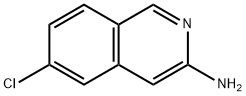 6-Chloroisoquinolin-3-aMine 구조식 이미지