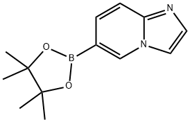 Imidazo[1,2-a]pyridine-6-boronic acic pinacol ester 구조식 이미지