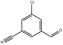 3-Chloro-5-formylbenzonitrile 구조식 이미지